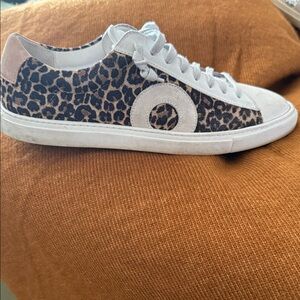 Oliver Cabell Leopard Print Sneakers
